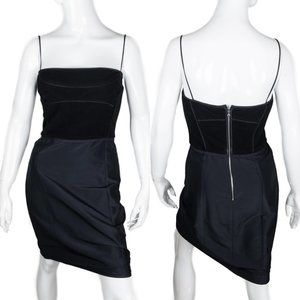 Narciso Rodriguez Black Cocktail Dress Minimalist Quiet Luxury LBD Old Money
